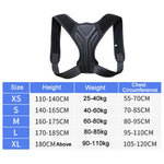 Adult Child Invisible Breathable Anti-hunchback Correction Belt, XS, S, M, L, XL