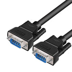 خط تمديد مباشر تسلسلي DTECH RS232 DB9، ذكر إلى ذكر 1.5م، ذكر إلى ذكر 2م، ذكر إلى ذكر 3م، ذكر إلى ذكر 5م، ذكر إلى أنثى 1.5م، ذكر إلى أنثى 2م، ذكر إلى أنثى 3م، ذكر إلى أنثى 5م، أنثى إلى أنثى 1.5م، أنثى إلى أنثى 2م
