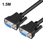 خط تمديد مباشر تسلسلي DTECH RS232 DB9، ذكر إلى ذكر 1.5م، ذكر إلى ذكر 2م، ذكر إلى ذكر 3م، ذكر إلى ذكر 5م، ذكر إلى أنثى 1.5م، ذكر إلى أنثى 2م، ذكر إلى أنثى 3م، ذكر إلى أنثى 5م، أنثى إلى أنثى 1.5م، أنثى إلى أنثى 2م