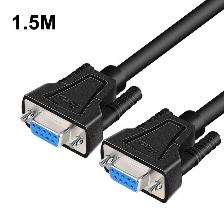خط تمديد مباشر تسلسلي DTECH RS232 DB9، ذكر إلى ذكر 1.5م، ذكر إلى ذكر 2م، ذكر إلى ذكر 3م، ذكر إلى ذكر 5م، ذكر إلى أنثى 1.5م، ذكر إلى أنثى 2م، ذكر إلى أنثى 3م، ذكر إلى أنثى 5م، أنثى إلى أنثى 1.5م، أنثى إلى أنثى 2م