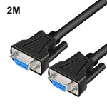 خط تمديد مباشر تسلسلي DTECH RS232 DB9، ذكر إلى ذكر 1.5م، ذكر إلى ذكر 2م، ذكر إلى ذكر 3م، ذكر إلى ذكر 5م، ذكر إلى أنثى 1.5م، ذكر إلى أنثى 2م، ذكر إلى أنثى 3م، ذكر إلى أنثى 5م، أنثى إلى أنثى 1.5م، أنثى إلى أنثى 2م