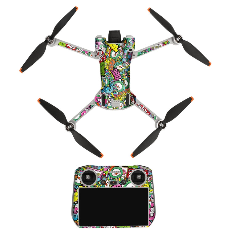 Sunnylife Drone+Remote Control Protective Sticker For DJI Mini 3 Pro, RC Version