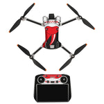 Sunnylife Drone+Remote Control Protective Sticker For DJI Mini 3 Pro, RC Version