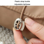 4-in-1 Reise-Kosmetiktasche aus wasserdichtem Netzgewebe für Damen, erhältlich in Rot, Grün, Schwarz, Violett, Khaki und Kirschrosa