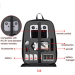 Waterproof Compression Hard Shell Backpack for DJI Mini 3 Pro, For DJI Mini 3 Pro 128 Large, For DJI Mini 3 Pro 127 Small
