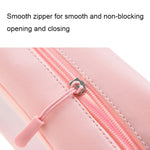 Transparente, wasserdichte Kosmetiktasche aus PVC, Größen: L (Pink), L (Schwarz), L (Weiß), M (Pink), M (Schwarz), M (Weiß), S (Pink), S (Schwarz), S (Weiß)