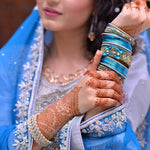 5 PCS Semi Permanent Brown Red Waterproof Lace Tattoo Sticker, 208 x 148mm