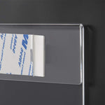 2 PCS 4x6 Inch Wall Mounted Acrylic Signage Bracket Wall Photo Frame, Wall Photo Frame