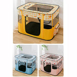 Rectangular Foldable Pet Fence Dog and Cat Litter Pet Delivery Room, M, XL