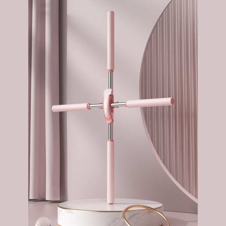 CHANGKUAI Yoga Hunchback Corrector Adjustable Open Shoulder Standing Training Stick, Pink, Blue, Green