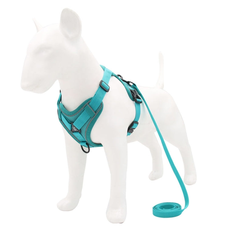 HT-864 Pet Traction Rope Reflective Breathable Dog Chest Strap Vest, Size:, S, M, L, XL