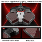 JK Omni-directional Pick-up Microphone Built-in Sound Card  Flexible Gaming Mic, 3.5mm, USB