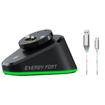 For Logitech G502 / GPW1 / 2 Wireless Mouse Charging Dock Stand, Black Woven, Black Stream, White Woven, White Stream