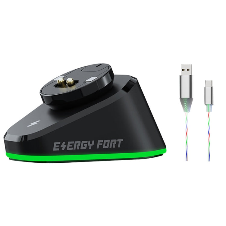 For Logitech G502 / GPW1 / 2 Wireless Mouse Charging Dock Stand, Black Woven, Black Stream, White Woven, White Stream