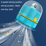 Desktop Vacuum Fan Charging Cleaning Machine Rubber Dandruff Keyboard Cleaner, Pink, White, Blue