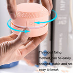 2PCS Desktop Mini Vacuum Cleaner Rubber Confetti Keyboard Cleaner, Pink, Blue