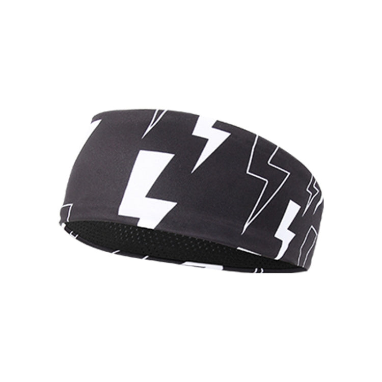 رباط رأس رياضي مضاد للتعرق للياقة البدنية، أسود برق، أسود كلاسيكي، رمادي أنيق، رمادي داكن، رمادي مخطط