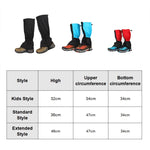 Outdoor Snow Desert Sand-proof Waterproof Foot Cover, Spec:, Standard (Red), Standard (Rose Red), Standard (Sky Blue), Standard (Royal Blue), Standard (Orange), Standard (Black), Standard (Green), Extended (Royal Blue), Extended (Orange), Extended (Red...