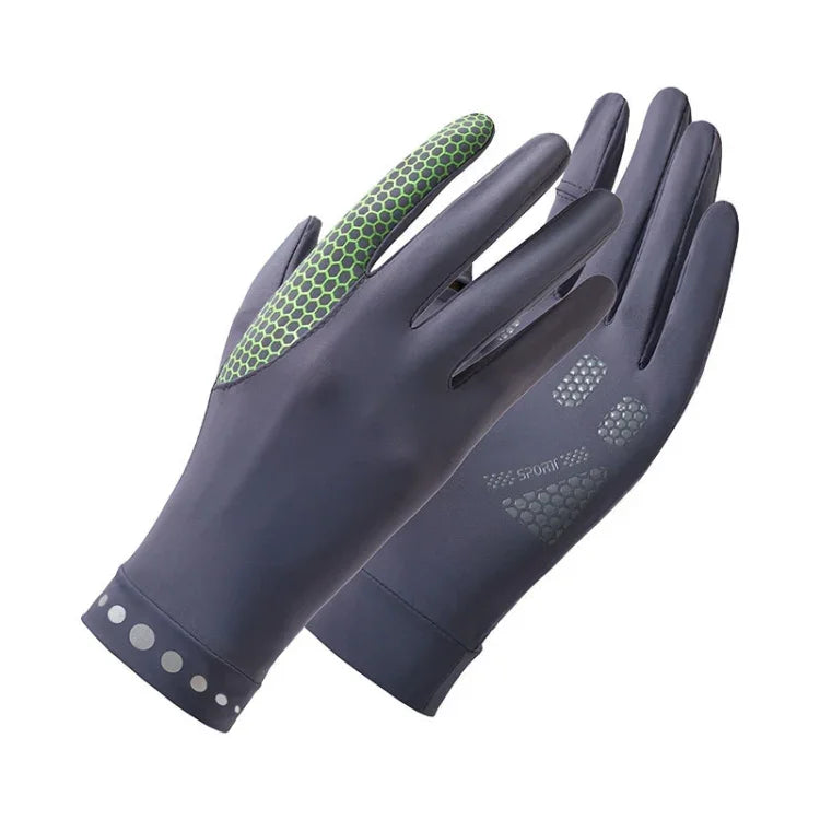 1 Pair XC-14 Riding Driving Sunscreen Anti-UV Fingerless Ice Silk Gloves, Style:, Honeycomb (Purple), Honeycomb (Pink), Honeycomb (Yellow), Honeycomb (Gray), Honeycomb (Black), Honeycomb (Dark Gray), Line (Purple), Line (Dark Gray), Line (Light Gray)  ...