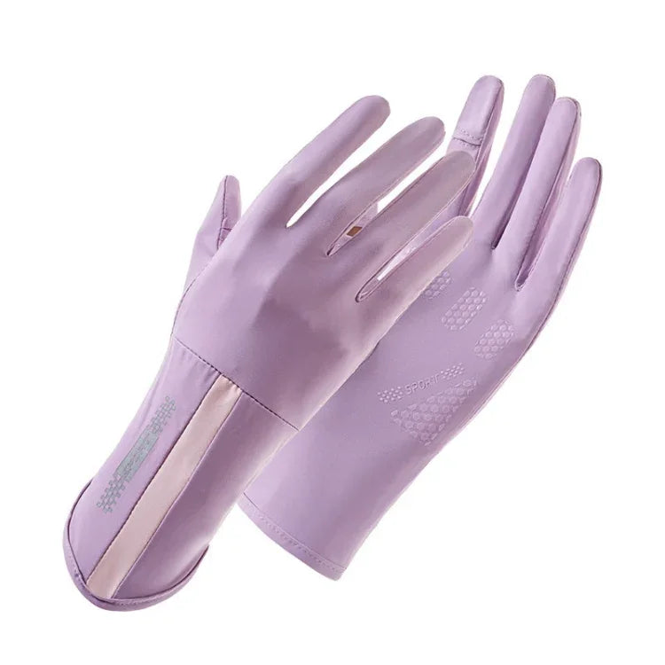 1 Pair XC-14 Riding Driving Sunscreen Anti-UV Fingerless Ice Silk Gloves, Style:, Honeycomb (Purple), Honeycomb (Pink), Honeycomb (Yellow), Honeycomb (Gray), Honeycomb (Black), Honeycomb (Dark Gray), Line (Purple), Line (Dark Gray), Line (Light Gray)  ...