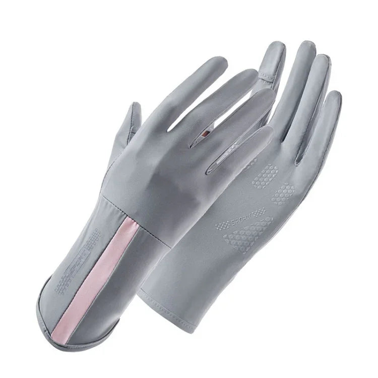 1 Pair XC-14 Riding Driving Sunscreen Anti-UV Fingerless Ice Silk Gloves, Style:, Honeycomb (Purple), Honeycomb (Pink), Honeycomb (Yellow), Honeycomb (Gray), Honeycomb (Black), Honeycomb (Dark Gray), Line (Purple), Line (Dark Gray), Line (Light Gray)  ...