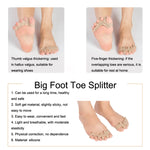 Toe Valgus Silicone Corrector Big Foot Toe Splitter, Thickened Wearable Shoes, Home Use