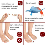 Toe Valgus Silicone Corrector Big Foot Toe Splitter, Thickened Wearable Shoes, Home Use