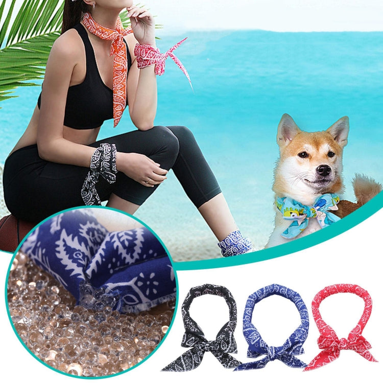 3 PCS Summer Cooling Bandana Neck Wraps Scarf For Women Men Kids Pet, Black Leaves, Blue Leaves, Red Leaves, Green Leaves, Yellow Leaves, Yellow Bottom Bear, Blue Bottom Bear, White Bottom Bear, Blue Bottom Cat, Pink Bottom Cat, King of Forest         ...