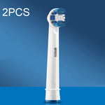 2 PCS For Oral-B Full Range of Electric Toothbrush Replacement Heads, Daily Cleaning, Precision Cleaning, Multi -angle Cleaning, Professional Bright White, Dental Flouse Cleaning