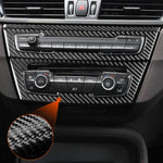 For BMW X1 F48/X2 F39 3pcs /Set Left-Hand Drive Radio + Air Conditioning Panel Sticker, Left-Hand Drive