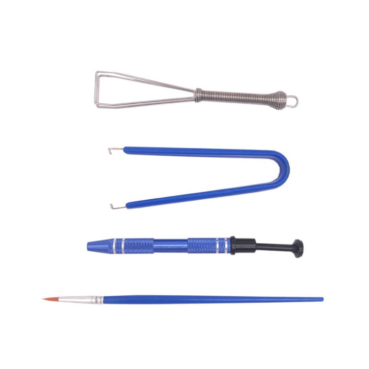 4 In 1 Mechanical Keyboard Keycap Extractor Switch Test Shaft Wire Cleaning Kit, 4 In 1