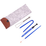 4 In 1 Mechanical Keyboard Keycap Extractor Switch Test Shaft Wire Cleaning Kit, 4 In 1