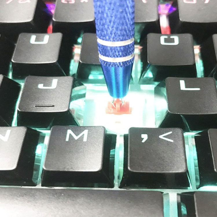 4 In 1 Mechanical Keyboard Keycap Extractor Switch Test Shaft Wire Cleaning Kit, 4 In 1