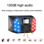 RC-711 Solar Outdoor Orchard Fish Pond Anti-theft Human Body Infrared Alarm