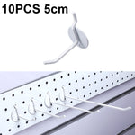 10 PCS Jewelry Accessories Display Orifice Plate Spray Hook, Length:, 5cm, 10cm, 15cm, 20cm