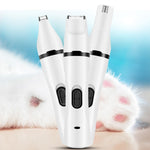 Pet USB Electric Shaver Dog Hair Trimming Nail Polisher, Nail Polisher
