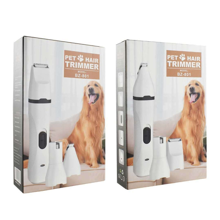Pet USB Electric Shaver Dog Hair Trimming Nail Polisher, Nail Polisher