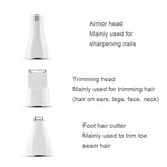 Pet USB Electric Shaver Dog Hair Trimming Nail Polisher, Nail Polisher