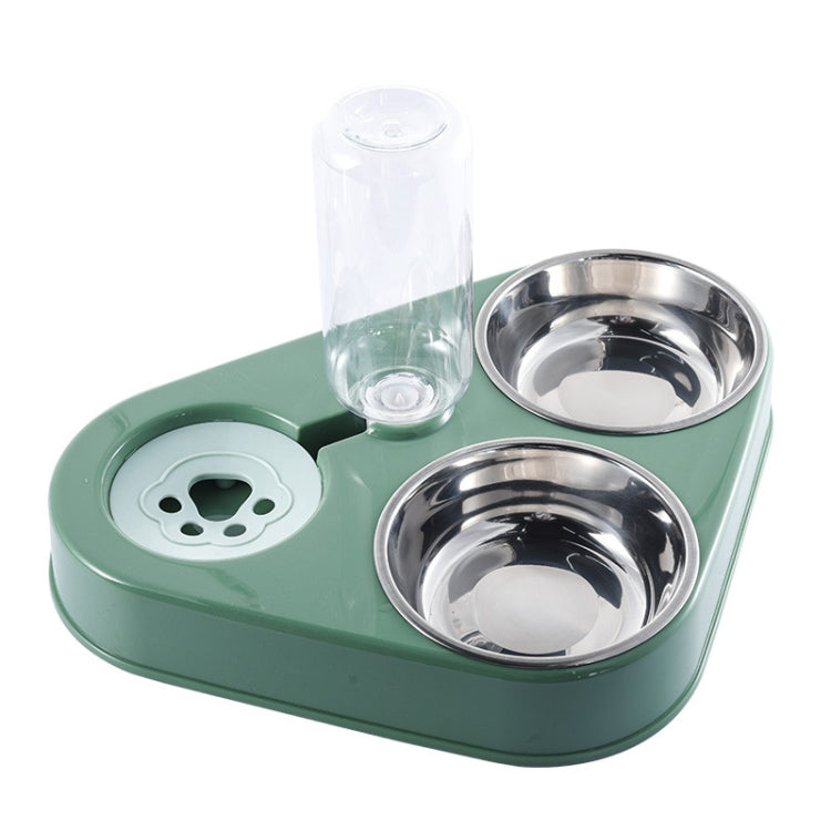 Dog Cat Triangle Automatic Drinking Water Bowl Pet Supplies, Size:, Small, Large