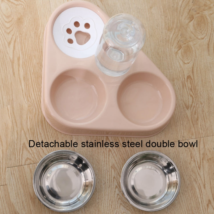 Dog Cat Triangle Automatic Drinking Water Bowl Pet Supplies, Size:, Small, Large