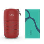 Etravel Sports Quick-drying Towel Double-sided Fleece Bath Towel, Small Black+Towel, Small Red+Towel, Small Navy+Towel, Small Blue+Towel, Small Grass Green+Towel, Large Black+Bath Towel, Large Red+Bath Towel, Large Navy+Bath Towel