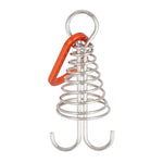 Outdoor Barracks Octopus Buckle Camping Deck Nail Stainless Steel Fixed Tent Rope Buckle, Octopus Buckle
