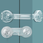 Children Drawer Anti-opening Cabinet Door Refrigerator Safety Lock, 10 PCS/Pack, Pair Lock 10 PCS/Pack, 5 PCS/Pack, Pair Lock 5 PCS/Pack, 5 PCS Transparent +5 Pair Lock