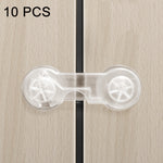 Children Drawer Anti-opening Cabinet Door Refrigerator Safety Lock, 10 PCS/Pack, Pair Lock 10 PCS/Pack, 5 PCS/Pack, Pair Lock 5 PCS/Pack, 5 PCS Transparent +5 Pair Lock