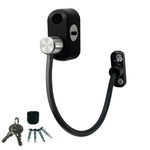 Children High-rise Anti-fall Safety Lock Window Push Limiter, Color:, White, Black, White (Thick), Black (Thick), White (Special Thick), Black (Special Thick), White (Enhanced), Black (Enhanced), White (High Standard), Black (High Standard)