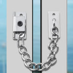 Punching Installation Protection Stainless Steel Window Limit Lock, B Type Silver, B Type White, B Type Black, A Type Silver, A Type Black