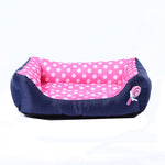 Cartoon Pet Kennel Square Cushion For Small And Medium Pet, S, M, L