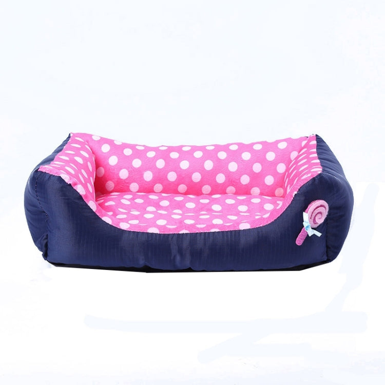 Cartoon Pet Kennel Square Cushion For Small And Medium Pet, S, M, L