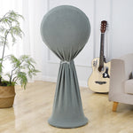 Round Elasticity Fan Dust Cover Household Use Fabric Fan Protective Cover, 110x45cm Blue, 110x45cm Gray, 110x45cm Green