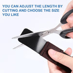 6 PCS U-shaped Iron Tube Dining Table Foot Cover Office Computer Chair Leg Protector, U-shaped Table Foot Cover